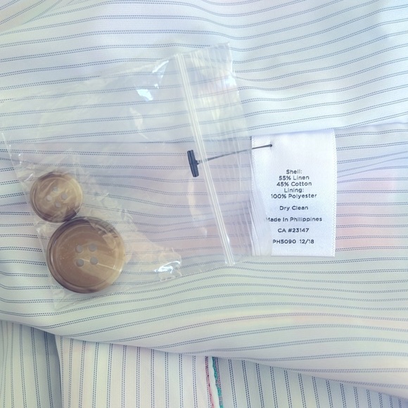 NWT-  TALBOT’S Multicolor Plaid Blazer - Pink, Blue, Green - Picture 7 of 7